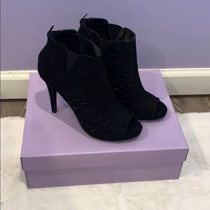 See through Ankle Booties